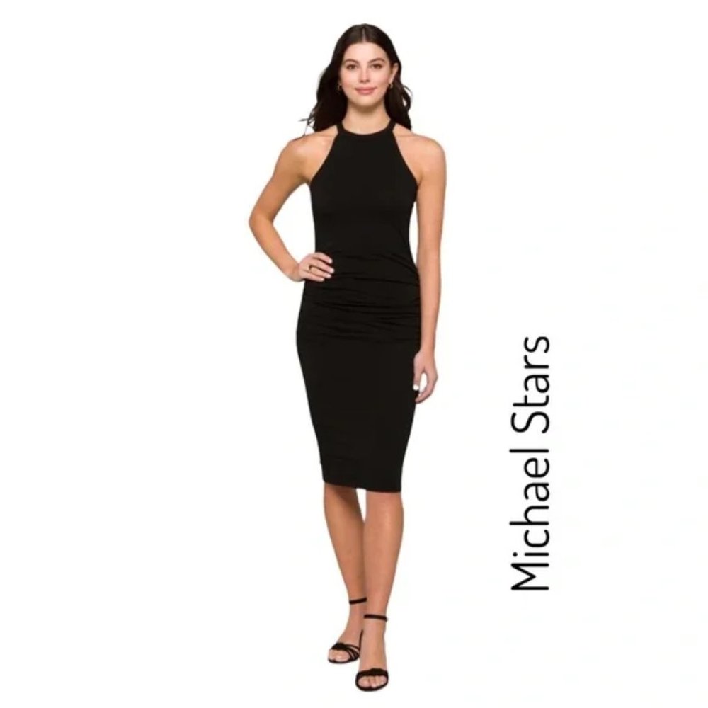 Michael Starts Haillie Knit Midi Dress